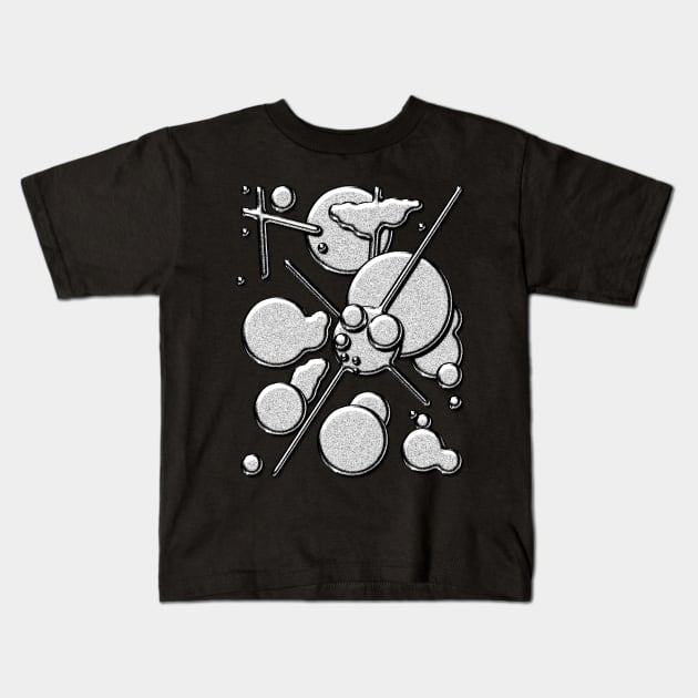 Blobs Kids T-Shirt by kem.inc